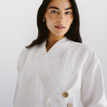 Linen Air Top White - AB ESSENTIALS
