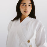 Linen Air Top White - AB ESSENTIALS
