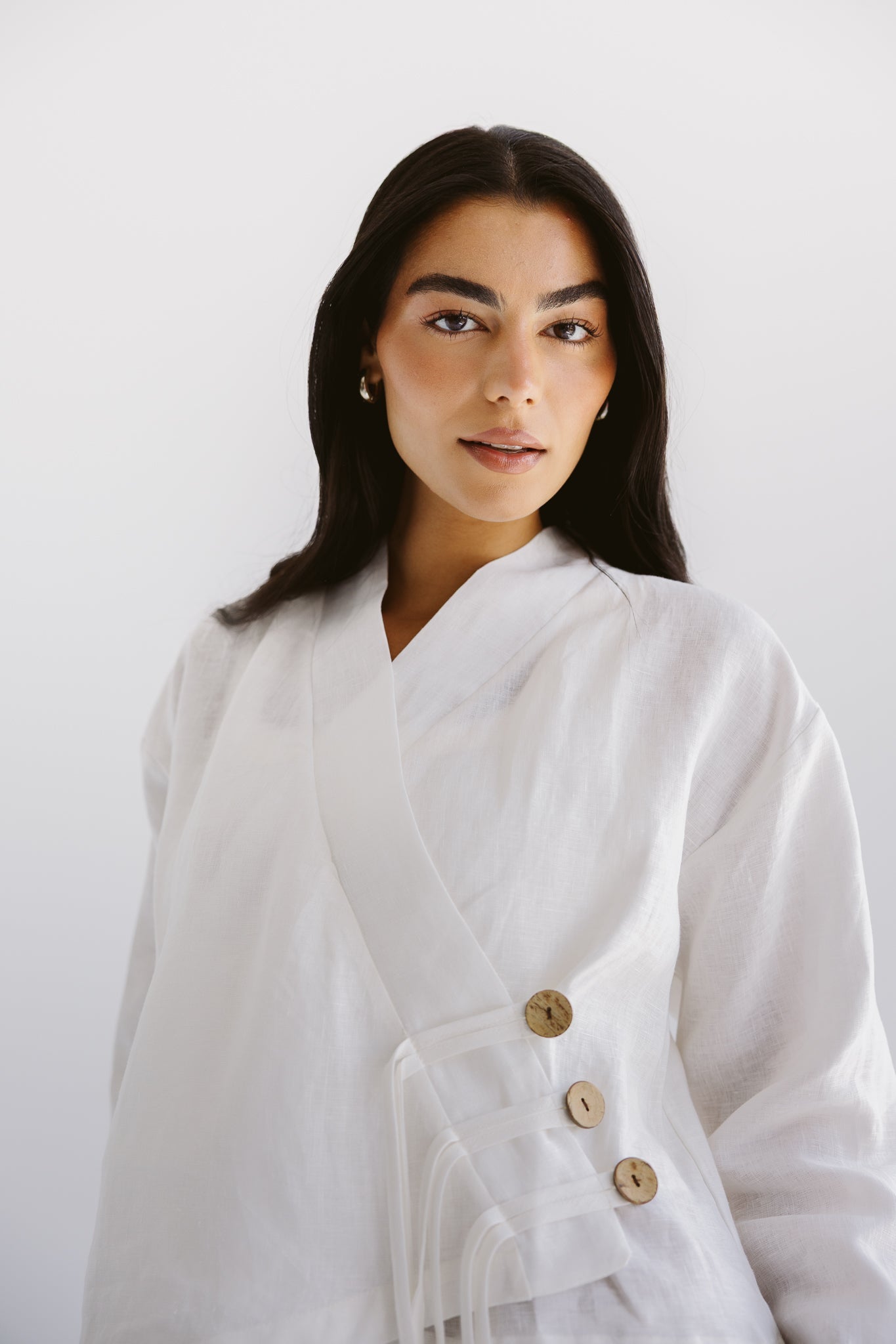 Linen Air Top White - AB ESSENTIALS
