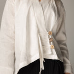 Linen Air Top White - AB ESSENTIALS