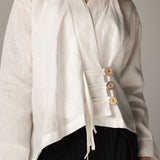Linen Air Top White - AB ESSENTIALS