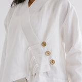 Linen Air Top White - AB ESSENTIALS