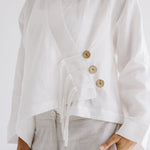 Linen Air Top White - AB ESSENTIALS