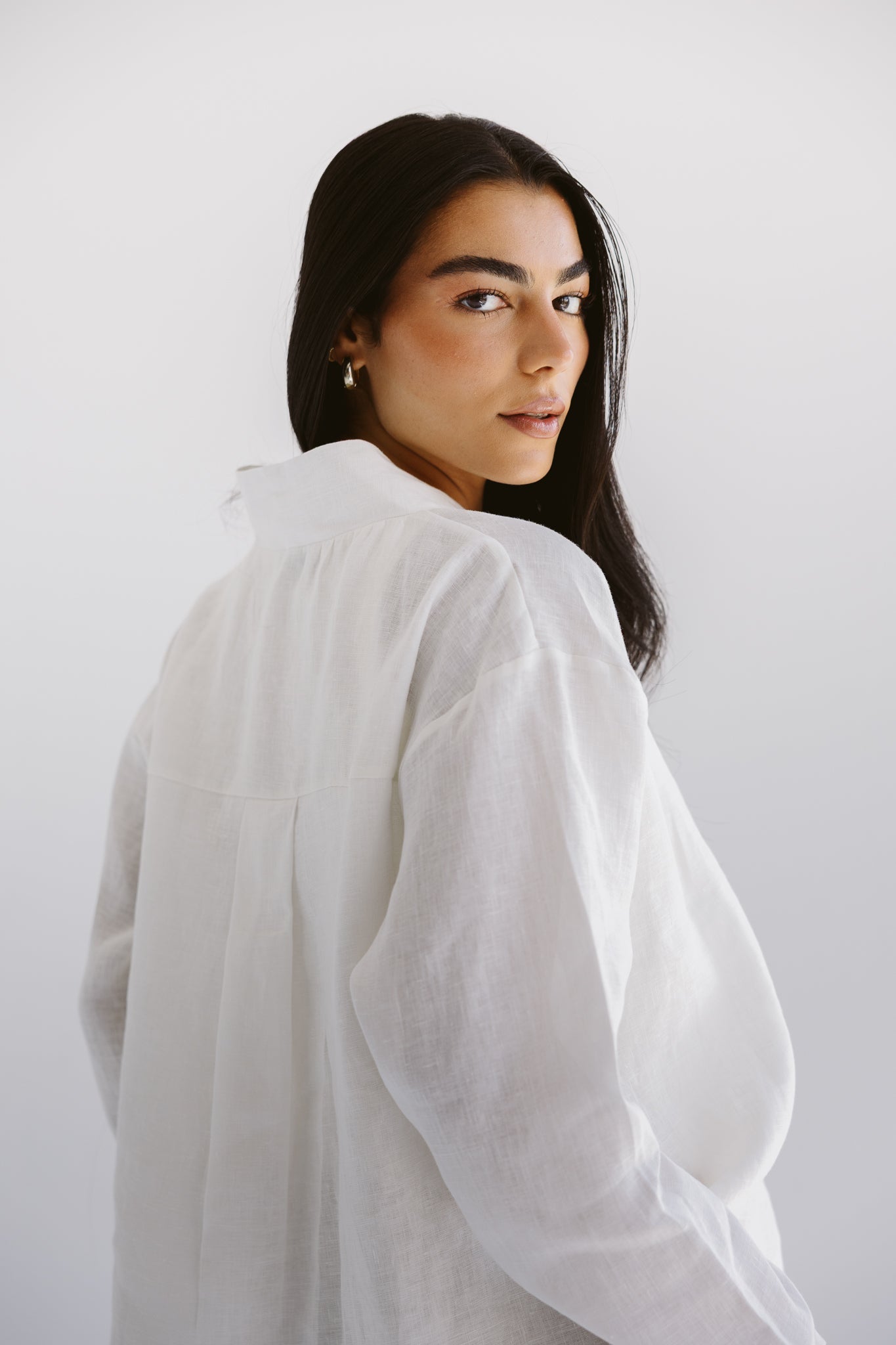 Linen Air Top White - AB ESSENTIALS