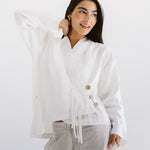 Linen Air Top White - AB ESSENTIALS