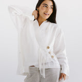 Linen Air Top White - AB ESSENTIALS