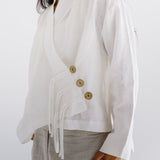 Linen Air Top White - AB ESSENTIALS