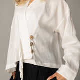 Linen Air Top White - AB ESSENTIALS