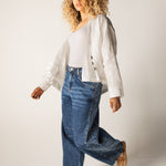 Linen Air Top White - AB ESSENTIALS