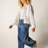 Linen Air Top White - AB ESSENTIALS