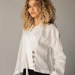 Linen Air Top White - AB ESSENTIALS