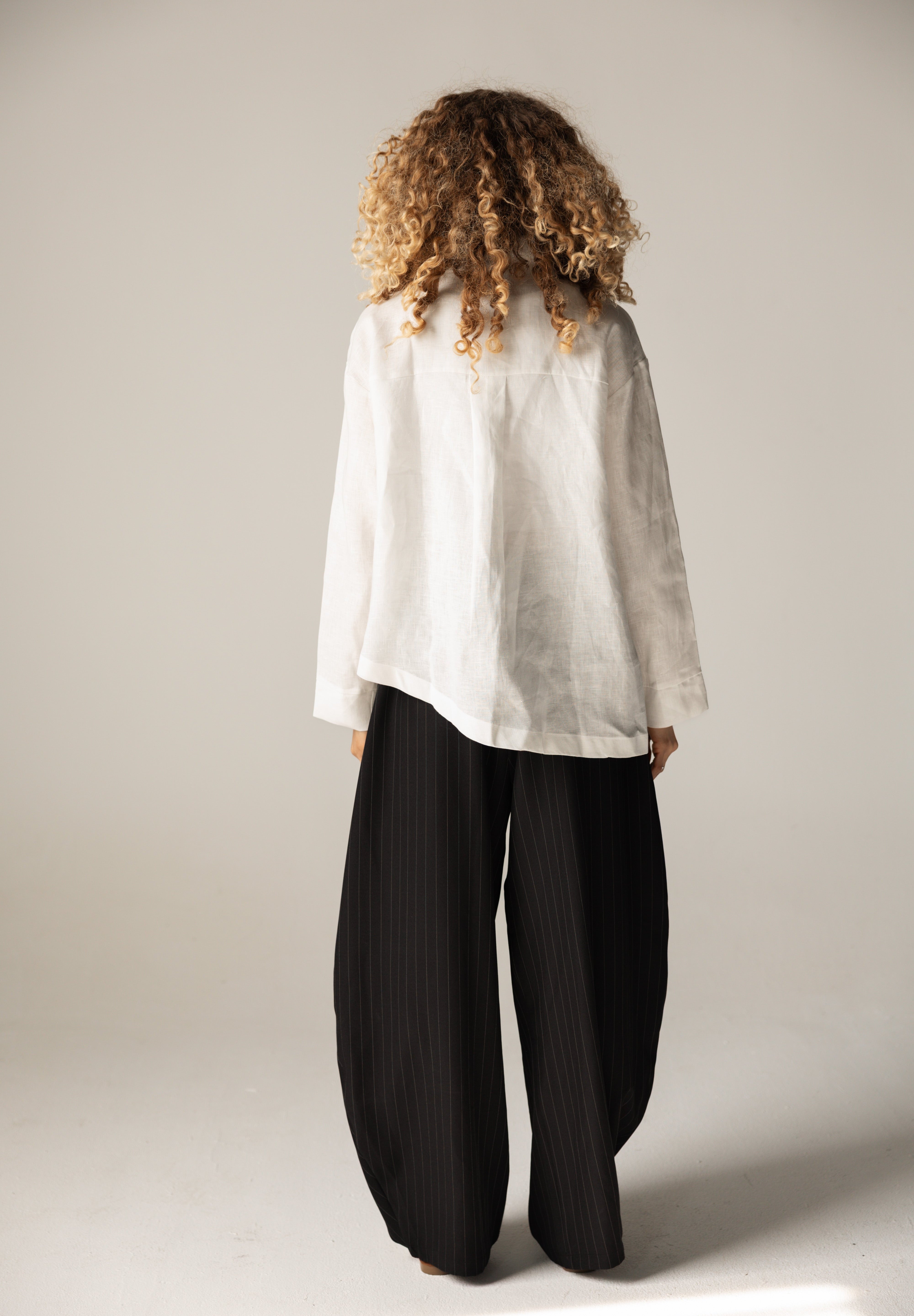 Linen Air Top White - AB ESSENTIALS