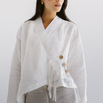 Linen Air Top White - AB ESSENTIALS