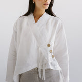 Linen Air Top White - AB ESSENTIALS