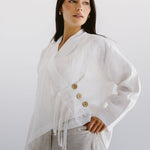 Linen Air Top White - AB ESSENTIALS