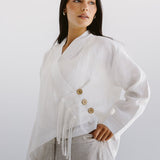 Linen Air Top White - AB ESSENTIALS