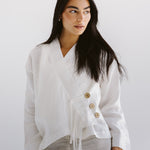 Linen Air Top White - AB ESSENTIALS