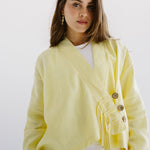 Linen Air Top Yellow - AB ESSENTIALS