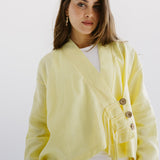 Linen Air Top Yellow - AB ESSENTIALS