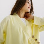 Linen Air Top Yellow - AB ESSENTIALS