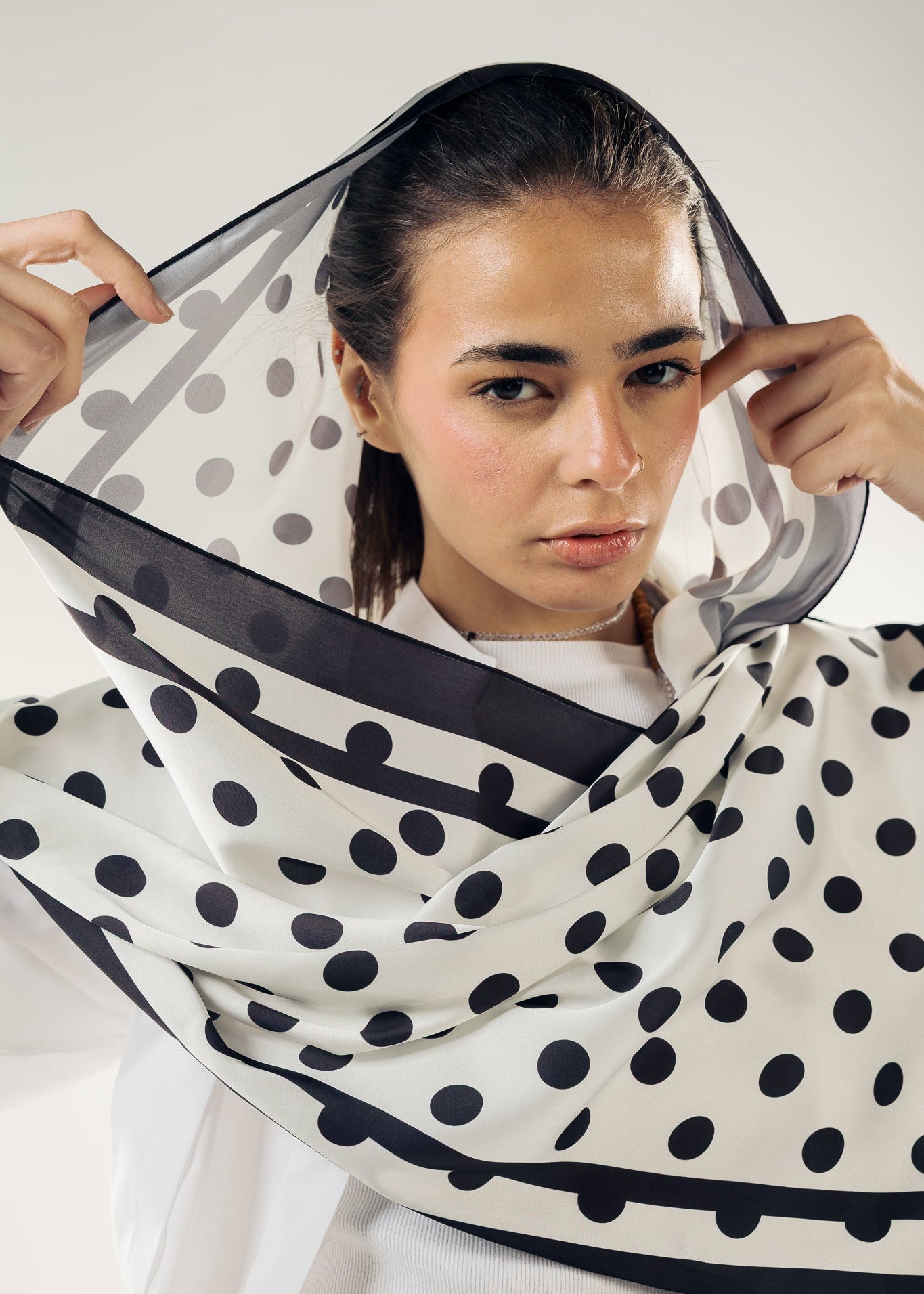 Long Silk Scarf 1 - AB ESSENTIALS