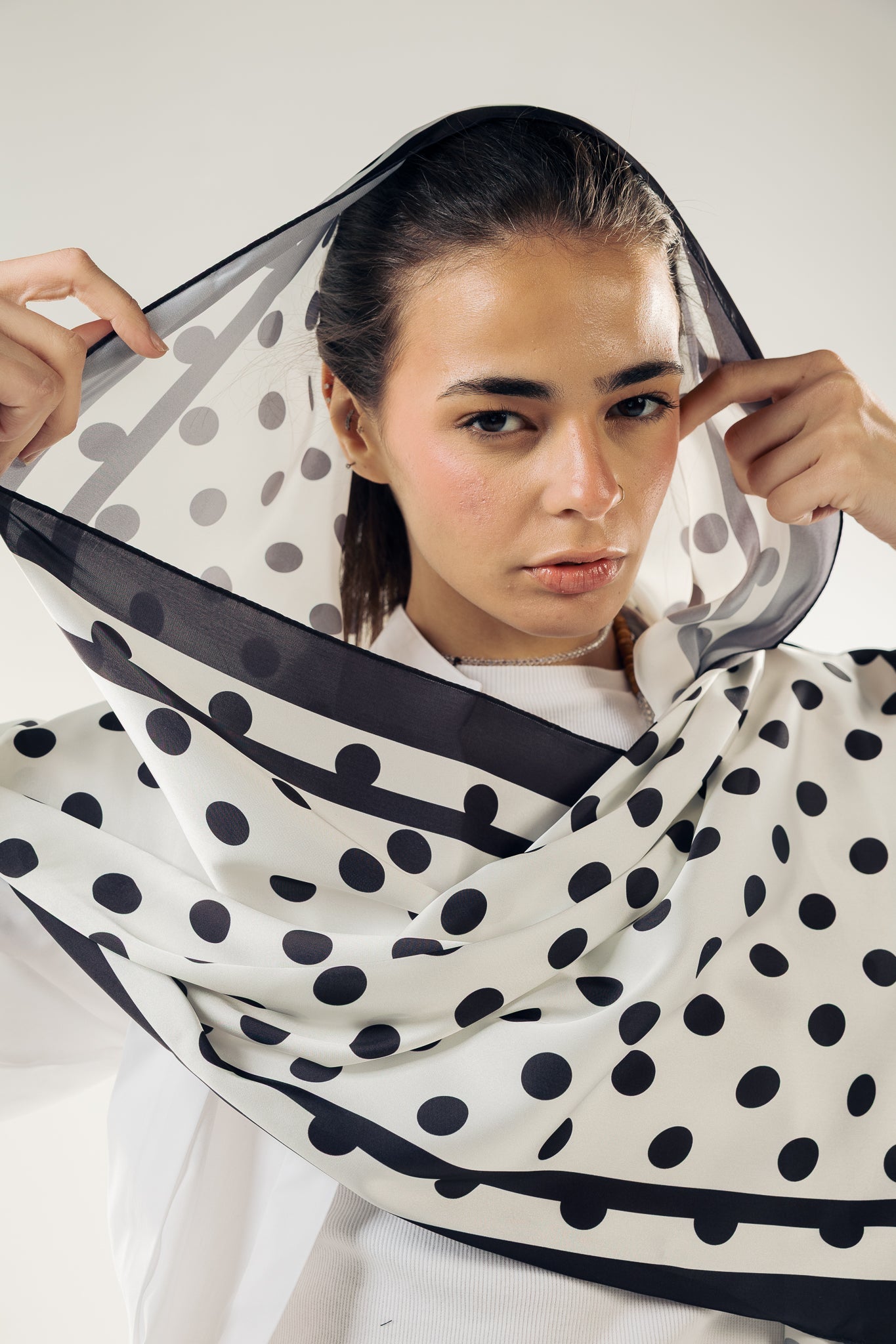 Long Silk Scarf 1 - AB ESSENTIALS