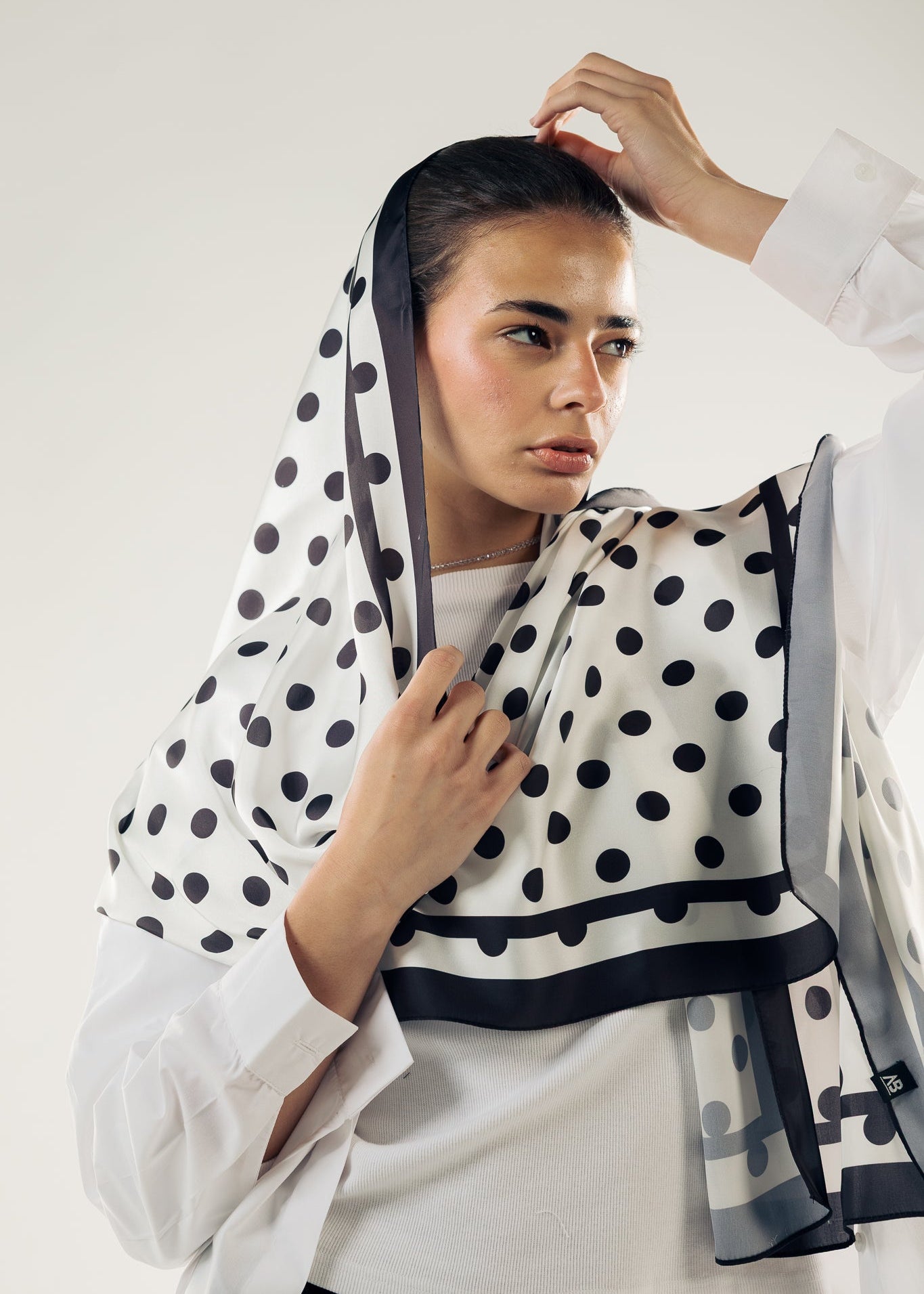Long Silk Scarf 1 - AB ESSENTIALS