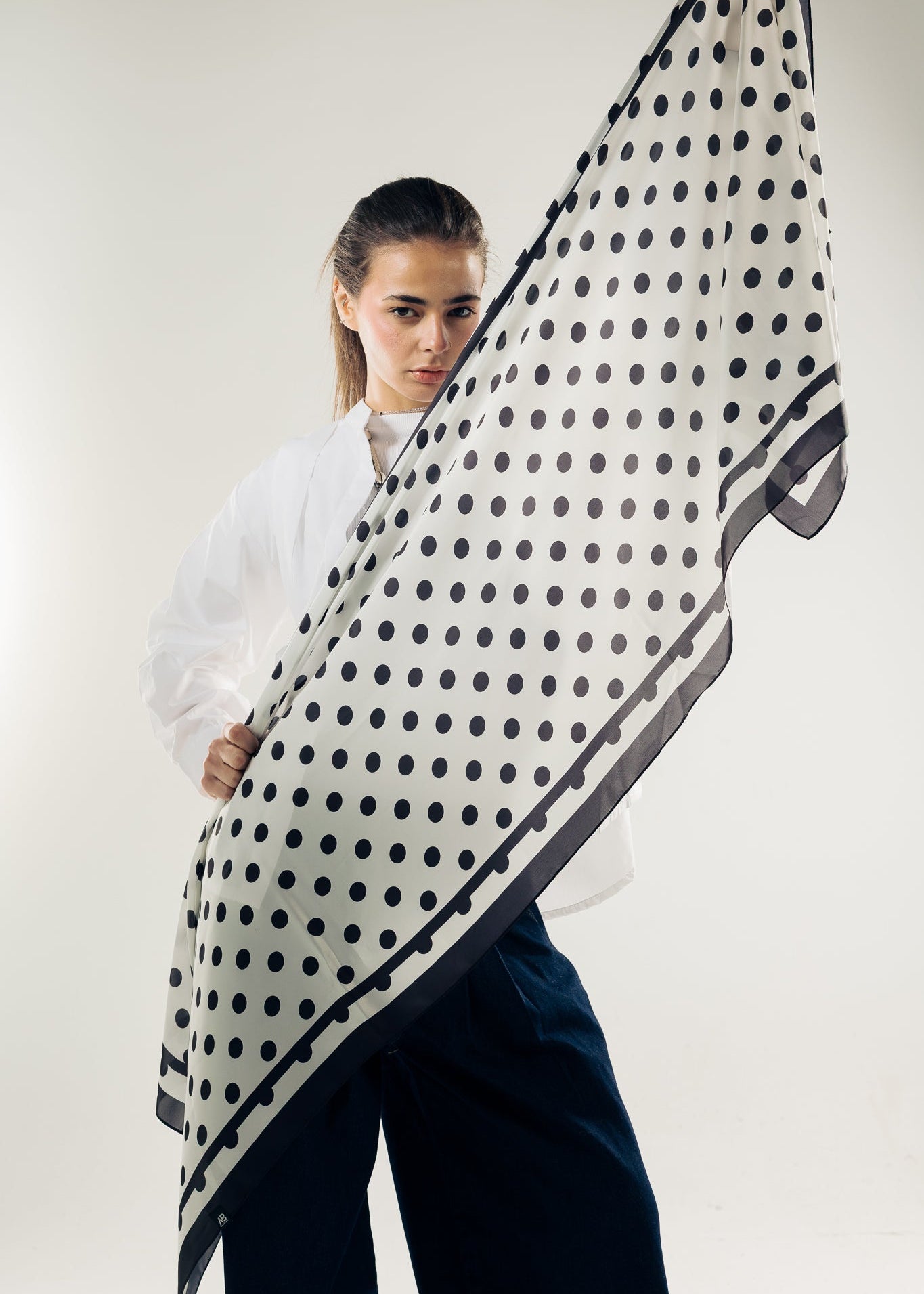 Long Silk Scarf 1 - AB ESSENTIALS