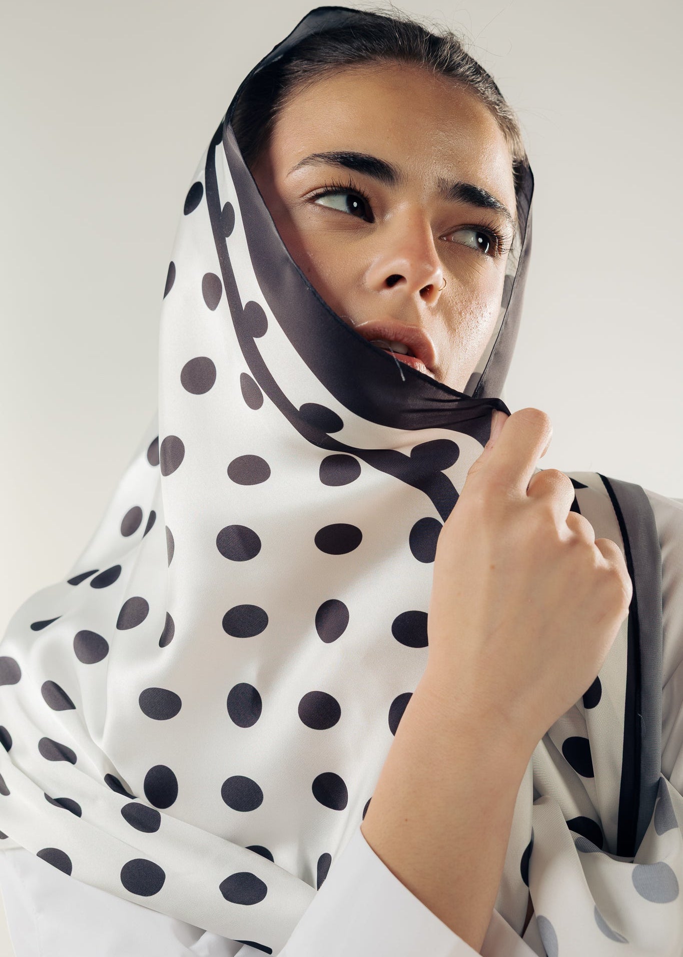Long Silk Scarf 1 - AB ESSENTIALS
