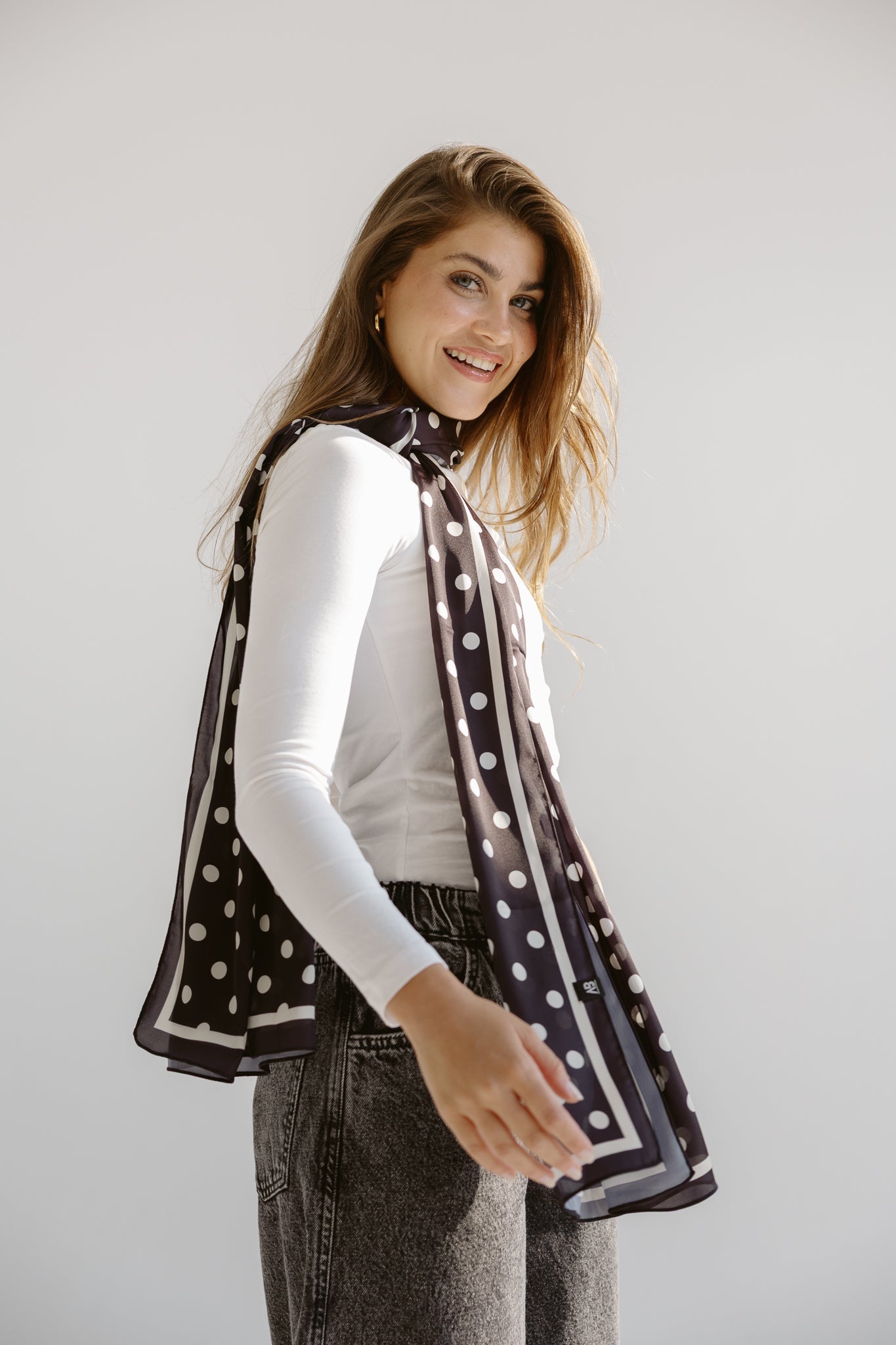 Long Silk Scarf 2 - AB ESSENTIALS