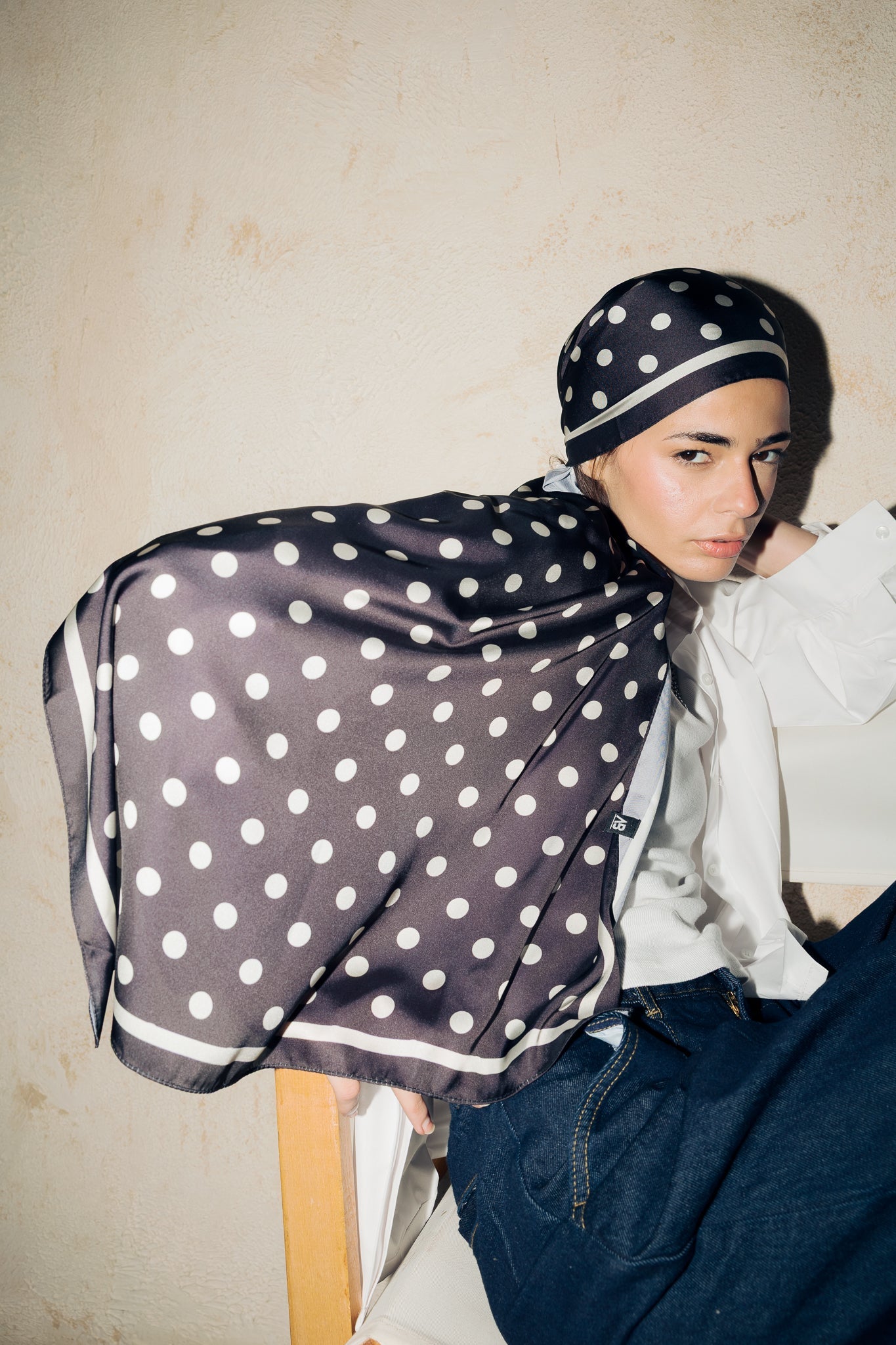 Long Silk Scarf 2 - AB ESSENTIALS