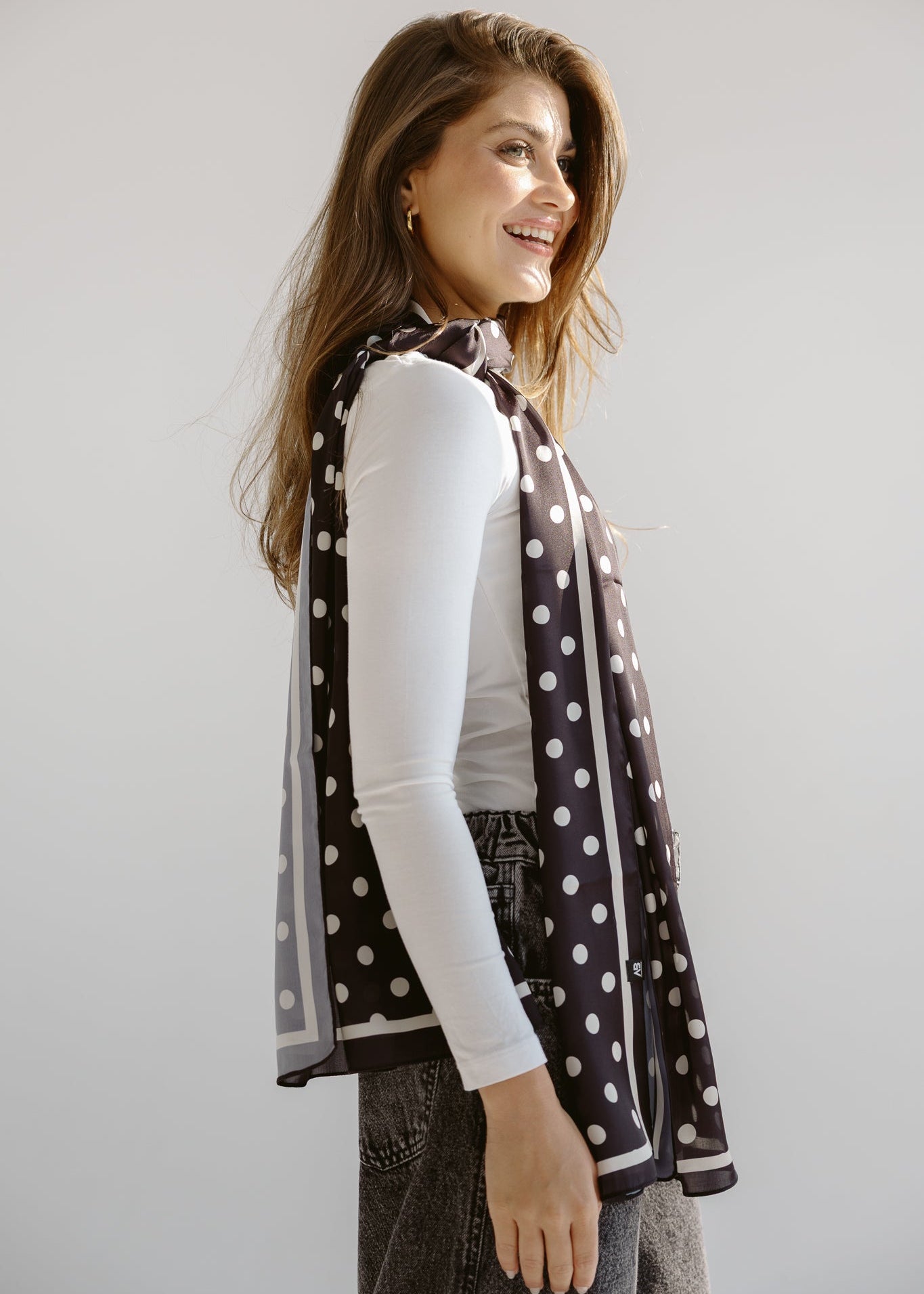 Long Silk Scarf 2 - AB ESSENTIALS