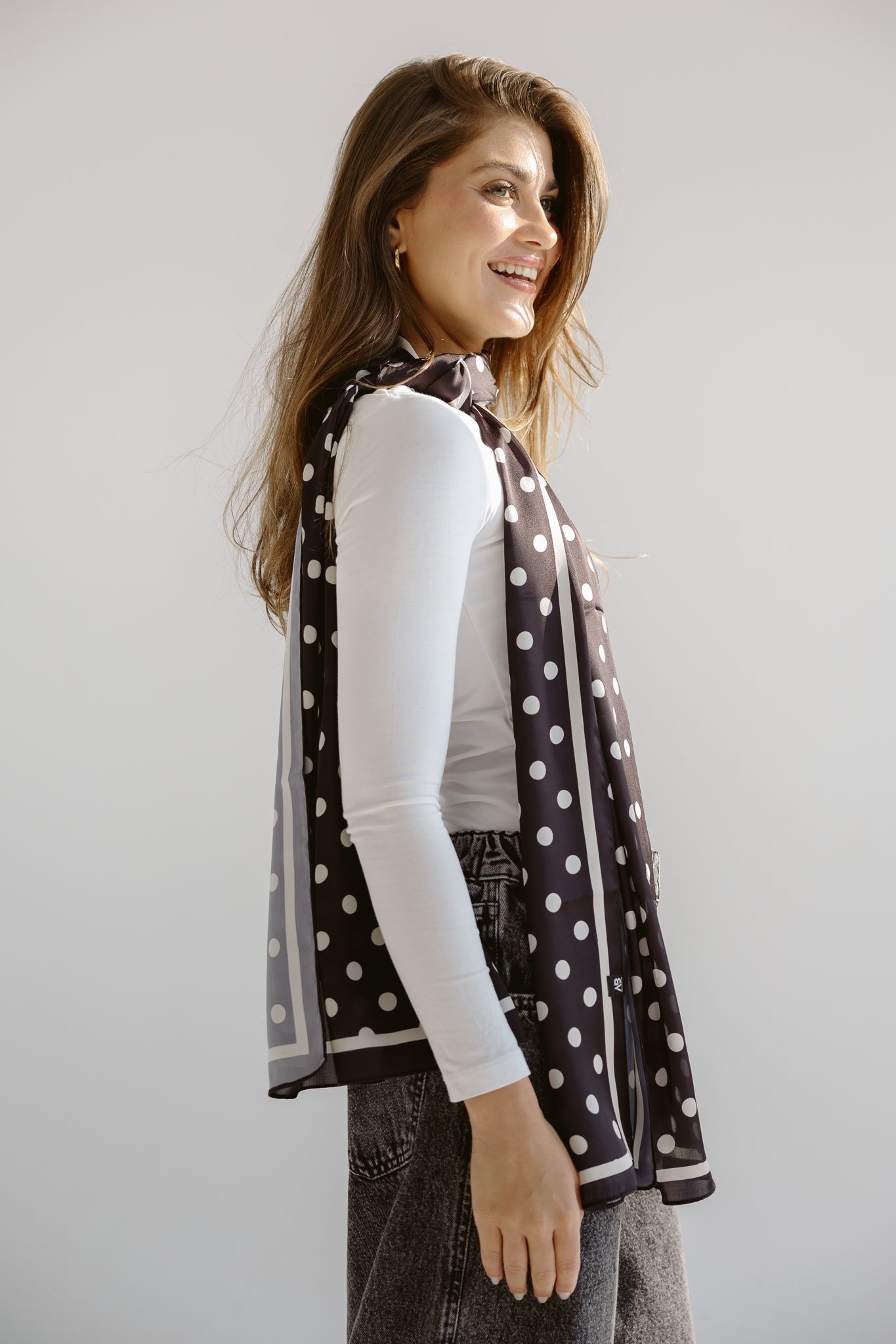 Long Silk Scarf 2 - AB ESSENTIALS