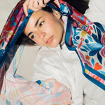 Long Silk Scarf 3 - AB ESSENTIALS