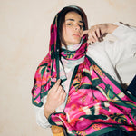 Long Silk Scarf 5 - AB ESSENTIALS