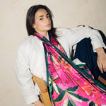 Long Silk Scarf 5 - AB ESSENTIALS