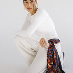 Long Silk Scarf 6 - AB ESSENTIALS