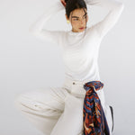 Long Silk Scarf 6 - AB ESSENTIALS