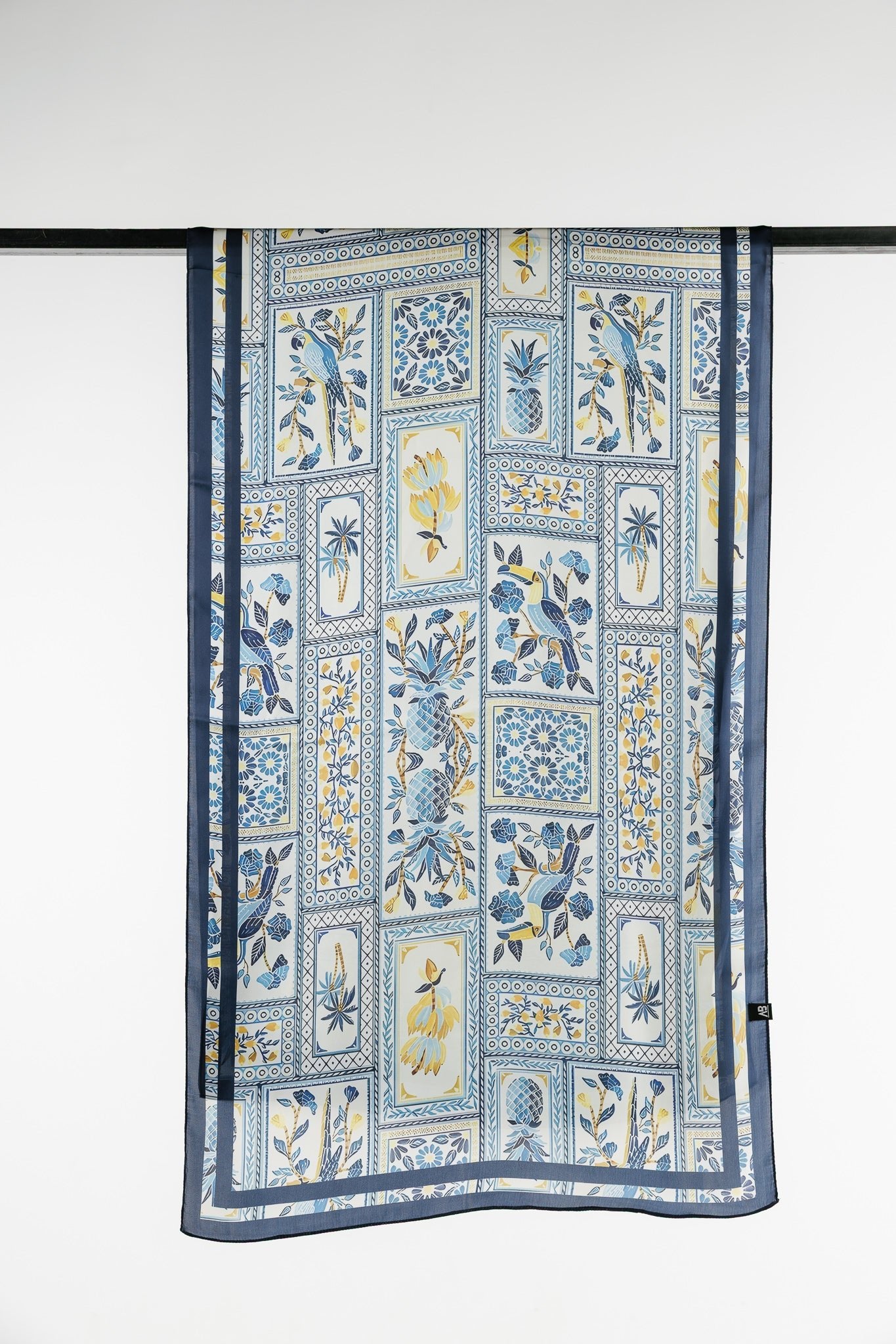 Long Silk Scarf 7 - AB ESSENTIALS