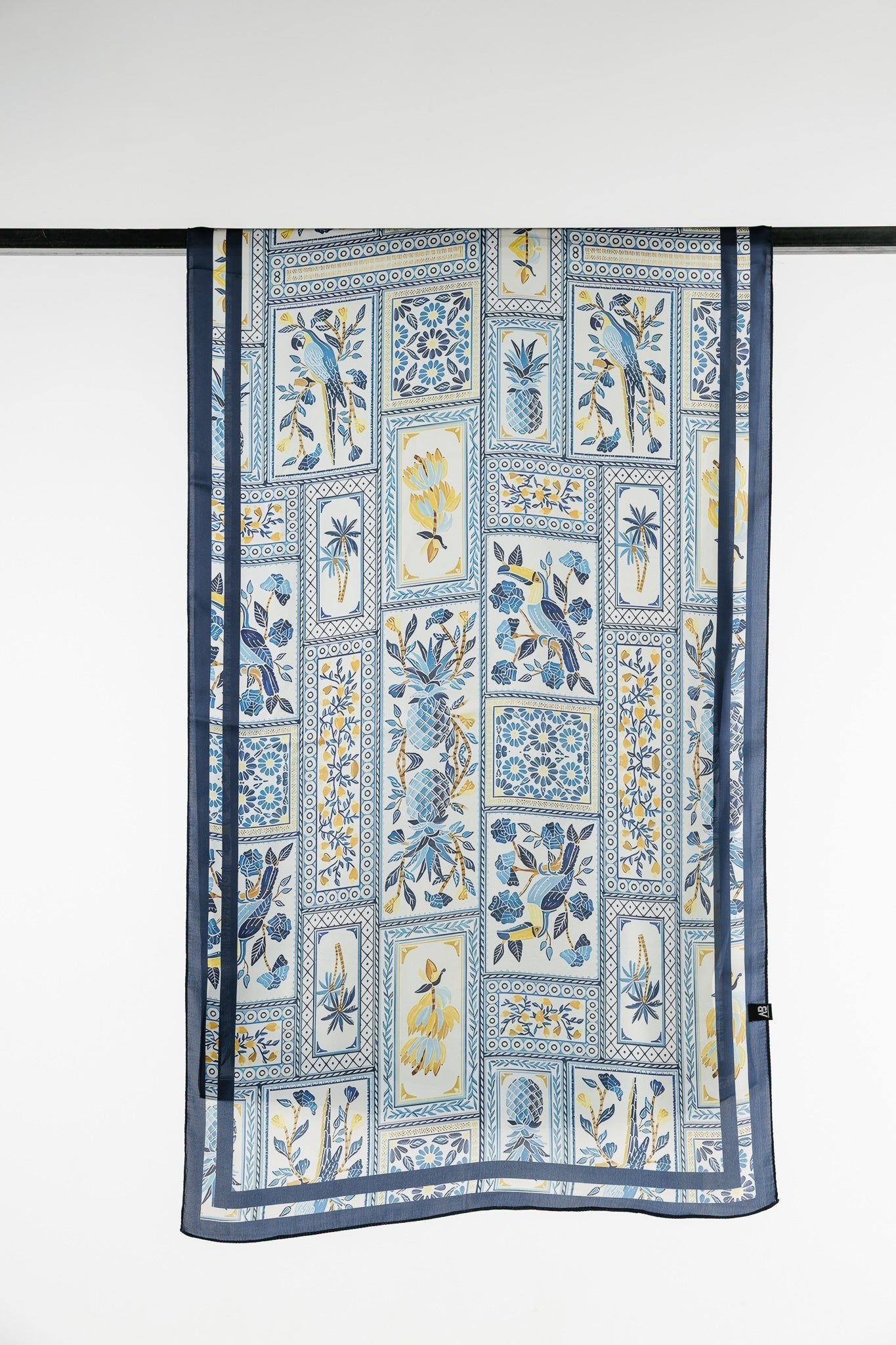 Long Silk Scarf 7 - AB ESSENTIALS