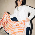 Long Silk Scarf 8 - AB ESSENTIALS
