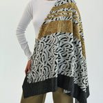 Luna Gold Wool Shawl - AB ESSENTIALS