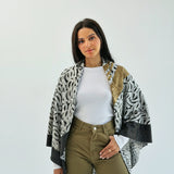 Luna Gold Wool Shawl - AB ESSENTIALS