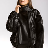 Main Leather Jacket Black - AB ESSENTIALS