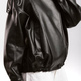 Main Leather Jacket Black - AB ESSENTIALS