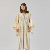Mashrabeya Beige Kaftan - AB ESSENTIALS