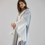 Mashrabeya Silver Kaftan - AB ESSENTIALS