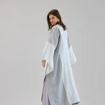Mashrabeya Silver Kaftan - AB ESSENTIALS