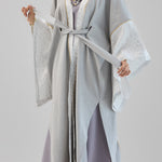 Mashrabeya Silver Kaftan - AB ESSENTIALS