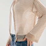 Mesh Cardigan Cafe - AB ESSENTIALS